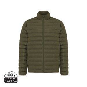 Doudoune homme en polyester recyclé IQONIQ Maiko khaki personnalisable – réf. T1703.020.M