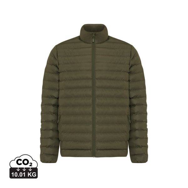 Doudoune homme en polyester recyclé IQONIQ Maiko khaki personnalisable – réf. T1703.020.XXL