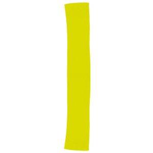 Écharpe jaune personnalisable avec logo