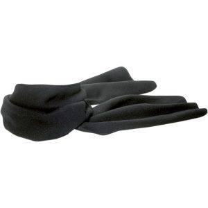 Écharpe noir personnalisable avec logo