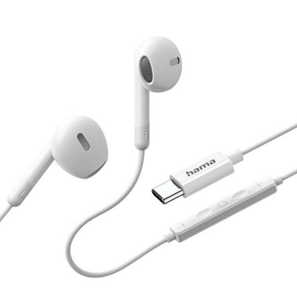 Écouteurs intra-auriculaires Hama Classy blanc personnalisable