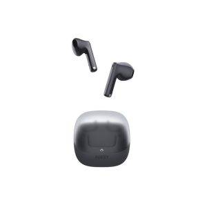 Écouteurs sans fil Aukey noir personnalisable avec logo – réf. VAM22-03