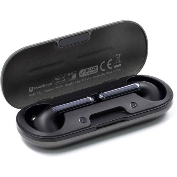 Écouteurs sans fil BrandCharger Aria graphite personnalisable