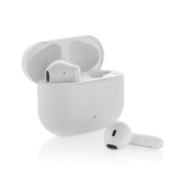Écouteurs sans fil en plastique recyclé RCS Tunevo personnalisable