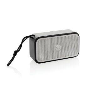 Enceinte 10W en aluminium recyclé RCS Swiss Peak szary personnalisable