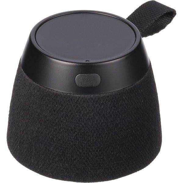 Enceinte sans fil 5W noir personnalisable avec logo