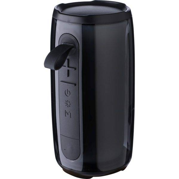 Enceinte sans fil noir personnalisable avec logo – réf. VA503-03