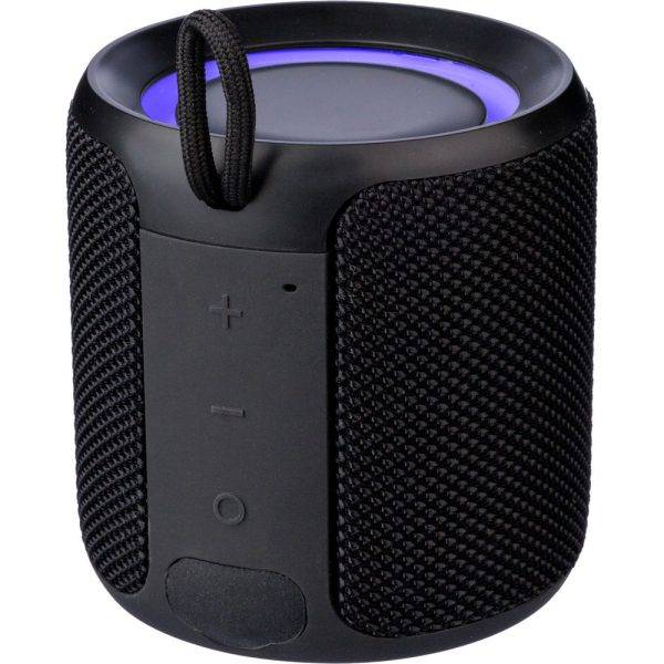 Enceinte sans fil noir personnalisable avec logo