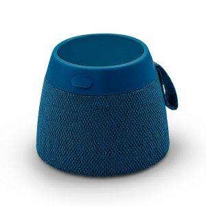 Enceinte sans Lolija bleu marine personnalisable avec logo