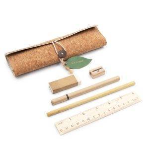 Ensemble scolaire, étui à crayons | Clark bois personnalisable