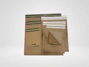 Enveloppes d'expédition en papier kraft personnalisées avec logo