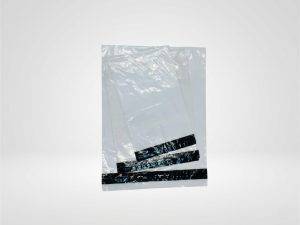 Enveloppe plastique d'expédition blanche opaque personnalisée avec logo