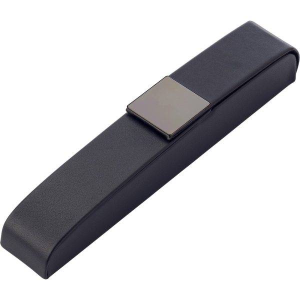 Etui pour stylo noir personnalisable avec logo – réf. V1742-03