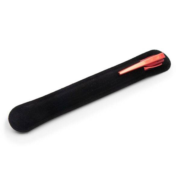 Étui pour stylo Oliverio noir personnalisable avec logo