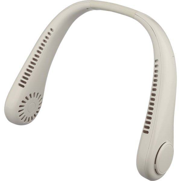 Éventail de cou blanc personnalisable avec logo