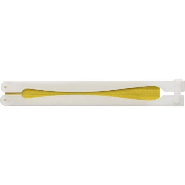 Eventail jaune personnalisable avec logo