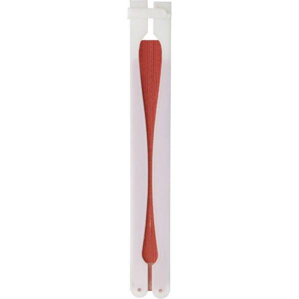 Eventail rouge personnalisable avec logo