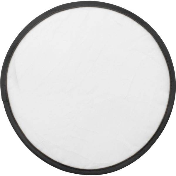Frisbee pliable blanc personnalisable avec logo
