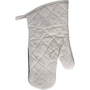 Gant de cuisine gris personnalisable avec logo