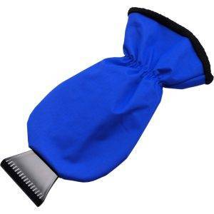 Gant gratte-neige bleu personnalisable avec logo