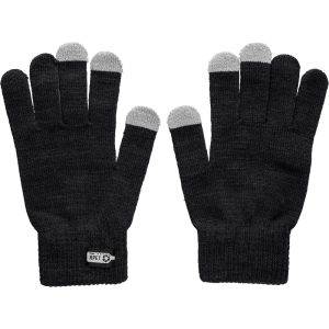 Gants noir personnalisable avec logo