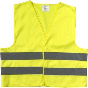 Gilet jaune personnalisable avec logo – réf. V7768-08S