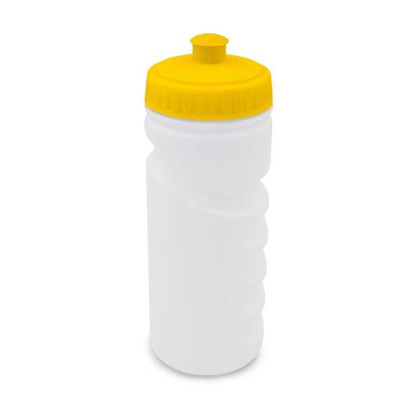 Gourde 500 ml jaune personnalisable avec logo