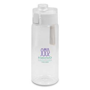 Gourde de sport en Tritan 500 ml | Esi blanc personnalisable avec logo