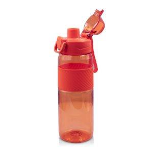 Gourde de sport en Tritan 850 ml Air Gifts Flore rouge personnalisable