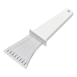 Gratte-neige blanc personnalisable avec logo