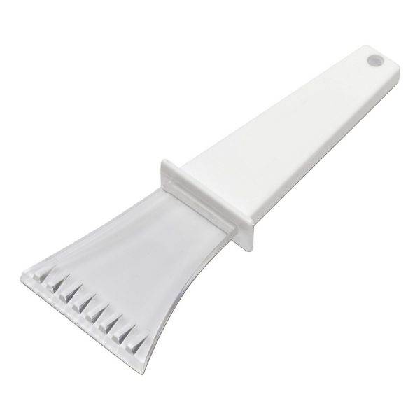 Gratte-neige blanc personnalisable avec logo