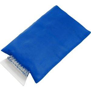 Gratte-neige en gant bleu marine personnalisable avec logo