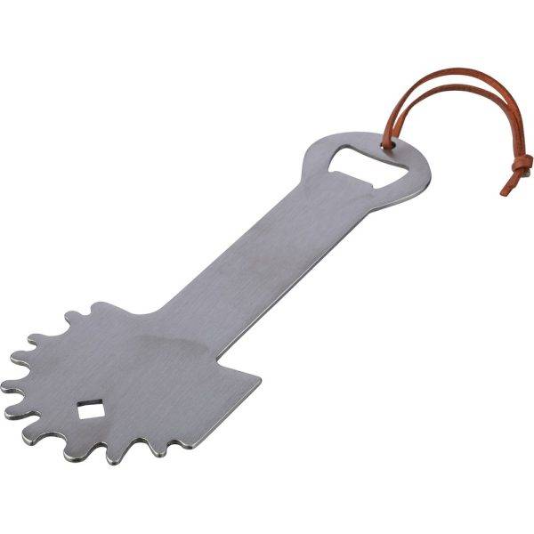 Grattoir pour barbecue argent personnalisable avec logo