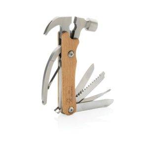 Hammer multi-tool made with FSC 100% beech wood, high personnalisable