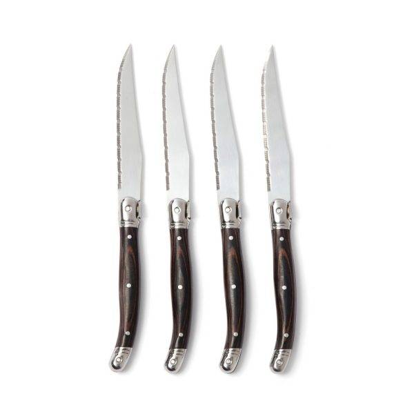 High-quality meat knives in typical French-inspired personnalisable