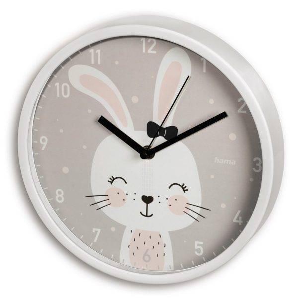 Horloge murale pour enfants Hama beige personnalisable avec logo
