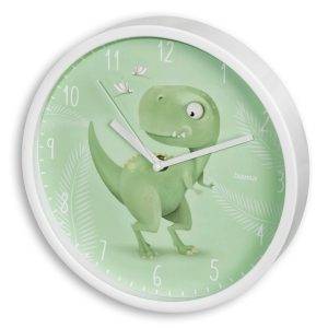 Horloge murale pour enfants Hama vert personnalisable avec logo