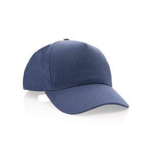 Impact 5 panel 190gr Recycled cotton cap with AWARE™ personnalisable – réf. P453.339