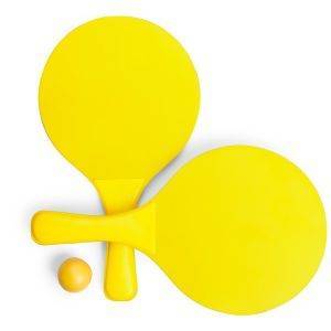 Jeu d'arcade, tennis jaune personnalisable avec logo