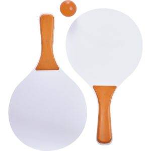 Jeu d'arcade, tennis orange personnalisable avec logo