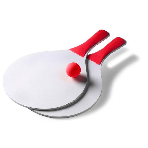 Jeu d'arcade, tennis rouge personnalisable avec logo