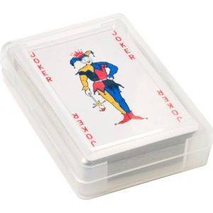 Jeu de cartes neutre personnalisable avec logo