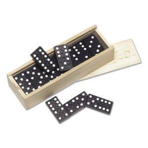 Jeu de dominos bois personnalisable avec logo