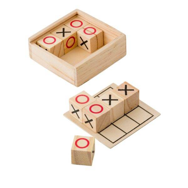 Jeu de morpion neutre personnalisable avec logo