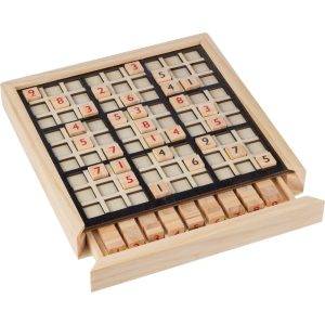 Jeu de sudoku brun personnalisable avec logo