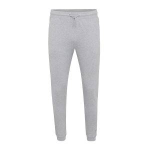 Jogging en coton recyclé IQONIQ Cooper gris personnalisable avec logo