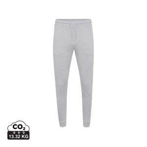 Jogging en coton recyclé IQONIQ Cooper gris personnalisable avec logo – réf. T9500.013.XXS