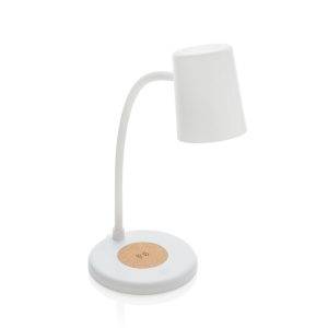 Lampe de bureau 15W en liège et plastique RCS Zenara personnalisable