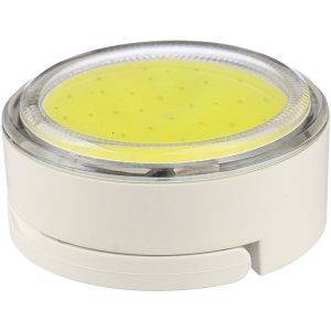 Lampe de poche COB miniature blanc personnalisable avec logo