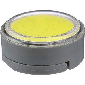 Lampe de poche COB miniature gris personnalisable avec logo